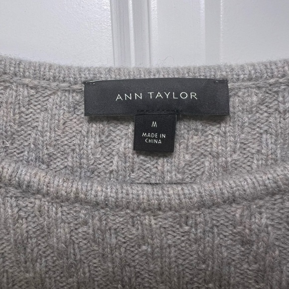Ann Taylor Wool & Alpaca Boat Neck Sweater - Picture 5 of 8